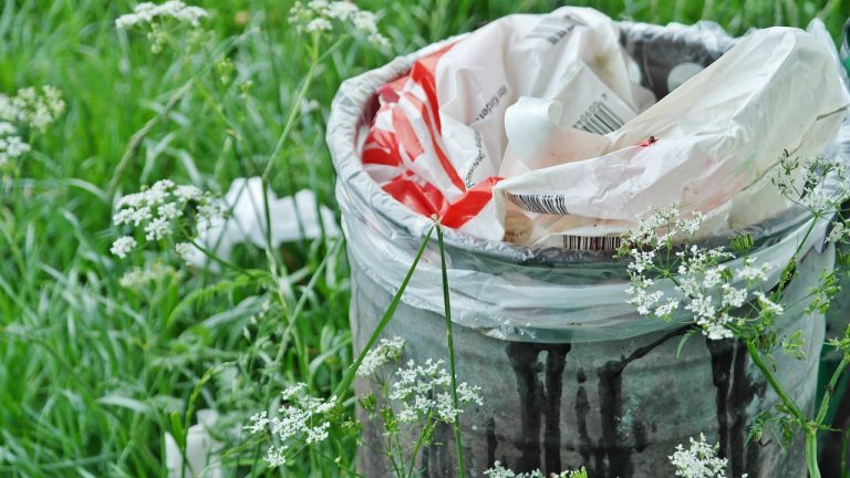 garbage can, waste, waste bins